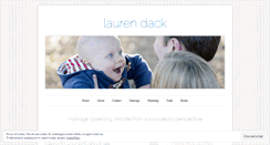 Desktop Screenshot of laurendack.com